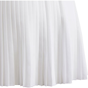 Adidas Girls Club Pleated Skirt White - 