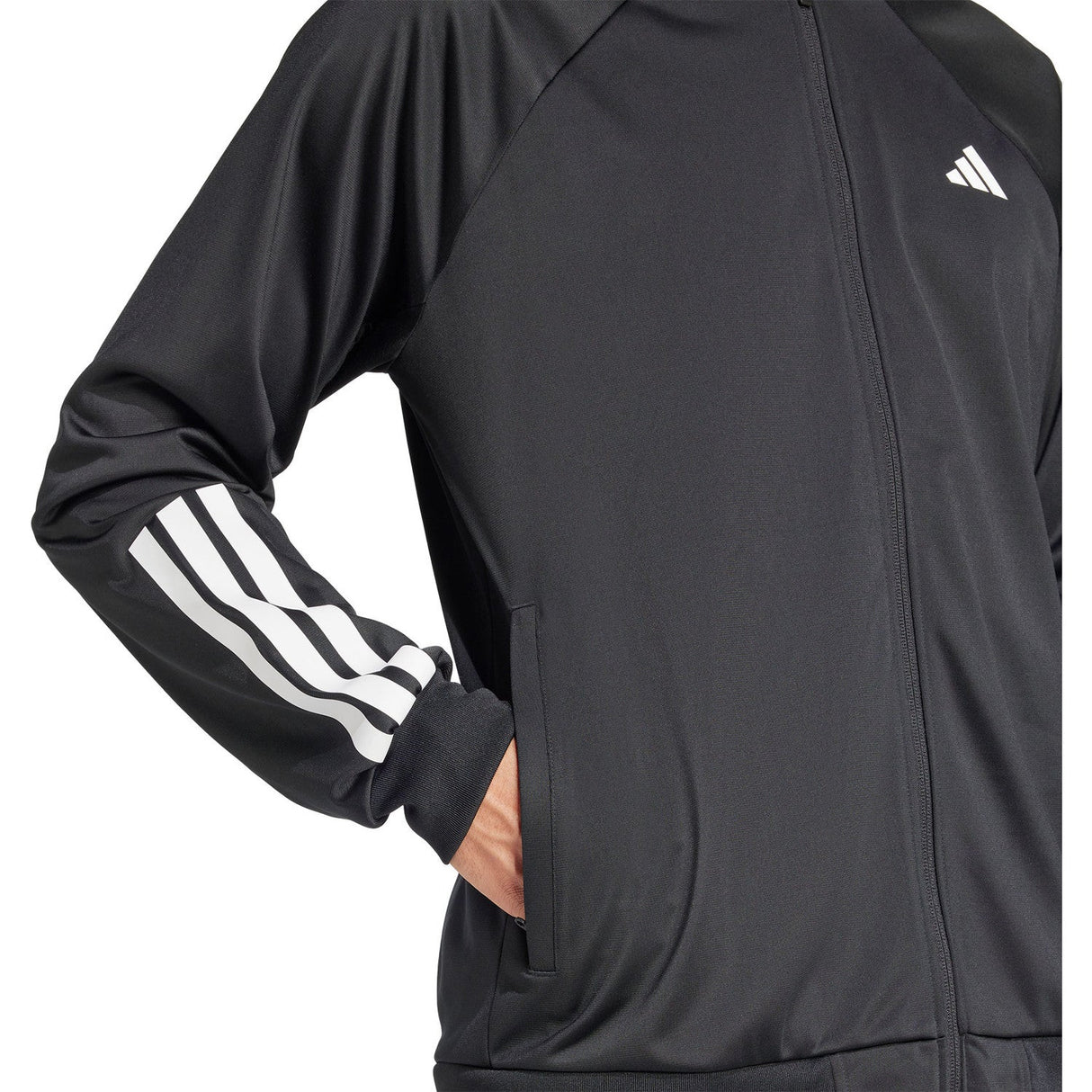 Adidas Jacket 3 - Stripes Knitted Black - 