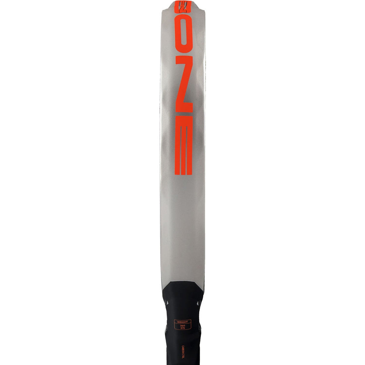 Zijaanzicht van de Adidas Metalbone Carbon Ctrl 3.5 over de volle lengte in gebroken wit