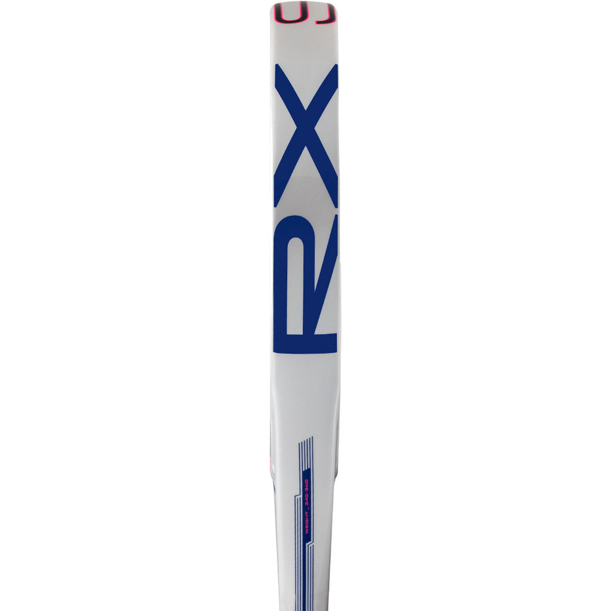 Zijaanzicht van het Adidas RX Series Light 3.5 2026 met blauwe RX-opdruk op het frame