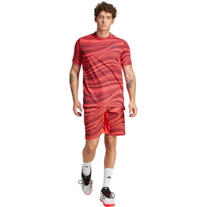 Adidas T-Shirt Club Graphic Red - 