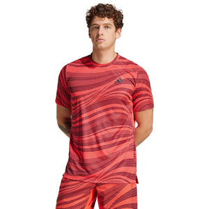 Adidas T-Shirt Club Graphic Red - 