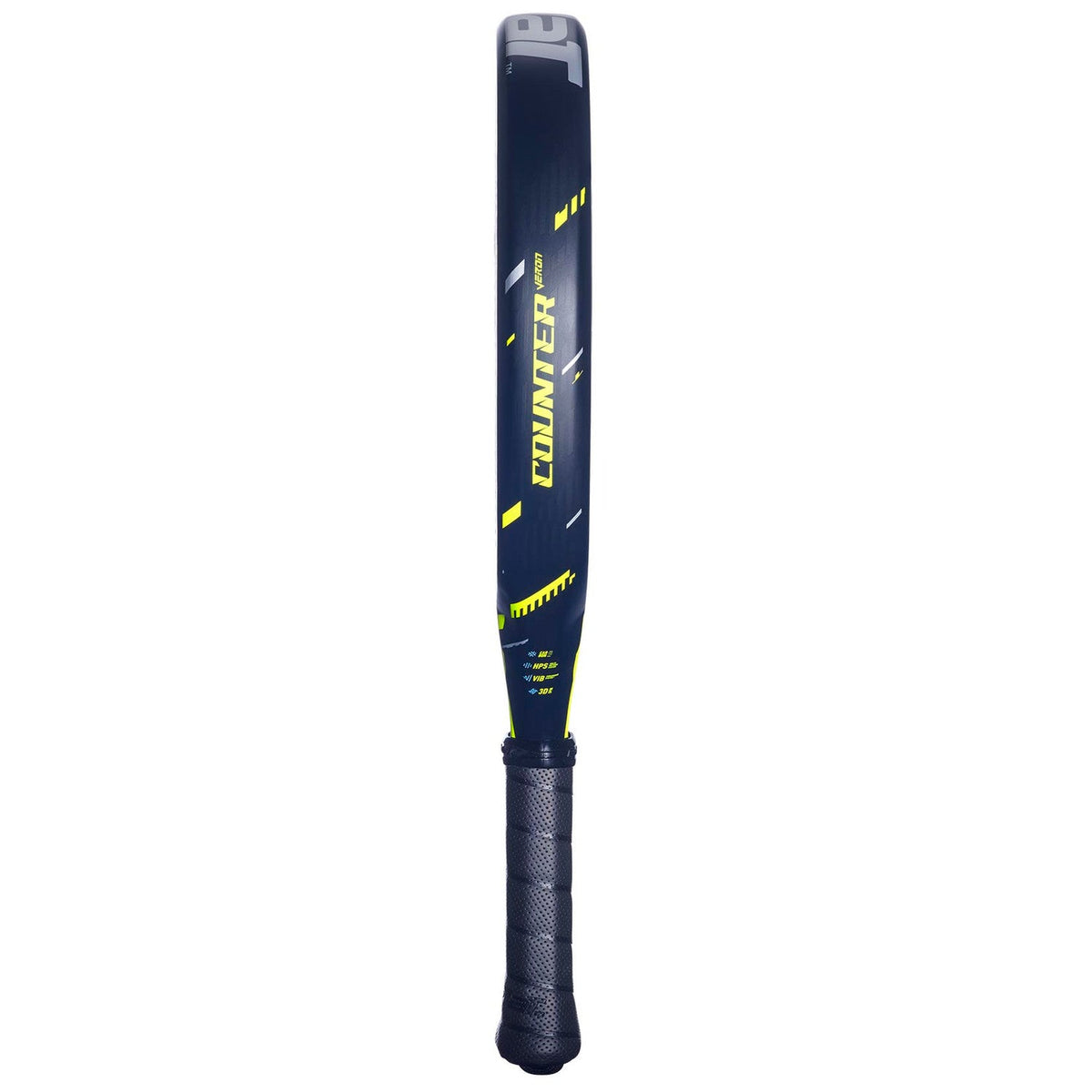 Zijaanzicht van het Babolat Counter Veron 25 over de volle lengte met COUNTER-opdruk