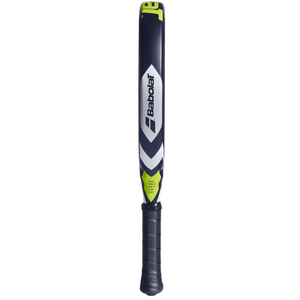 Zijaanzicht van het Babolat Counter Viper 2.6 over de volle lengte met witte onderzijde