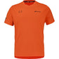 Oranje Babolat Crew Neck T-shirt Lebron 2026 met zwart logo op de borst, vooraanzicht