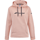 Roze Babolat Exercise Hood Sweat voor dames met donker Babolat-logo en koordjes