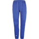 Blauwe Babolat Exercise Jogger Pants met wit logo onderaan de pijp en wit trekkoord