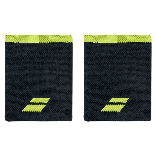 Babolat Logo Jumbo Wristband Black/Green