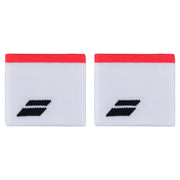 Babolat Logo Wristband White/Red