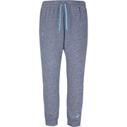 Donkerblauw gemêleerde Babolat Pant Lebron Estate Blue met lichtblauw trekkoord, vooraanzicht