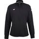 Zwart Babolat Play Jacket voor dames met wit Babolat-logo op de borst en rits