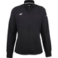 Zwart Babolat Play Jacket voor dames met wit Babolat-logo op de borst en rits
