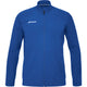Blauw Babolat Play Jacket met volledige rits en wit Babolat-logo op de borst