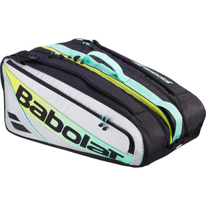 Babolat RH Pro rackettas in zwart met mintgroene en gele accenten