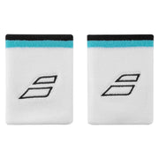 Babolat Terry Jumbo Wristband White/Blue