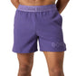 Bjorn Borg 6 inch short voor heren in paars, vooraanzicht op model