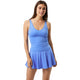 Björn Borg Ace Deep V Neck Tank Top Blue - 