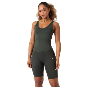 Björn Borg Ace Deep V Neck Tank Top Grey - 