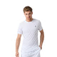 Model draagt het Bjorn Borg Ace Light T-shirt voor heren in wit
