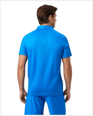 Björn Borg Ace Mesh Panel Polo Blue - 
