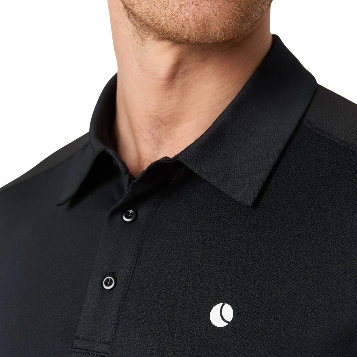 Björn Borg Ace Mesh Panel Polo Shirt Black Beauty - foto 5