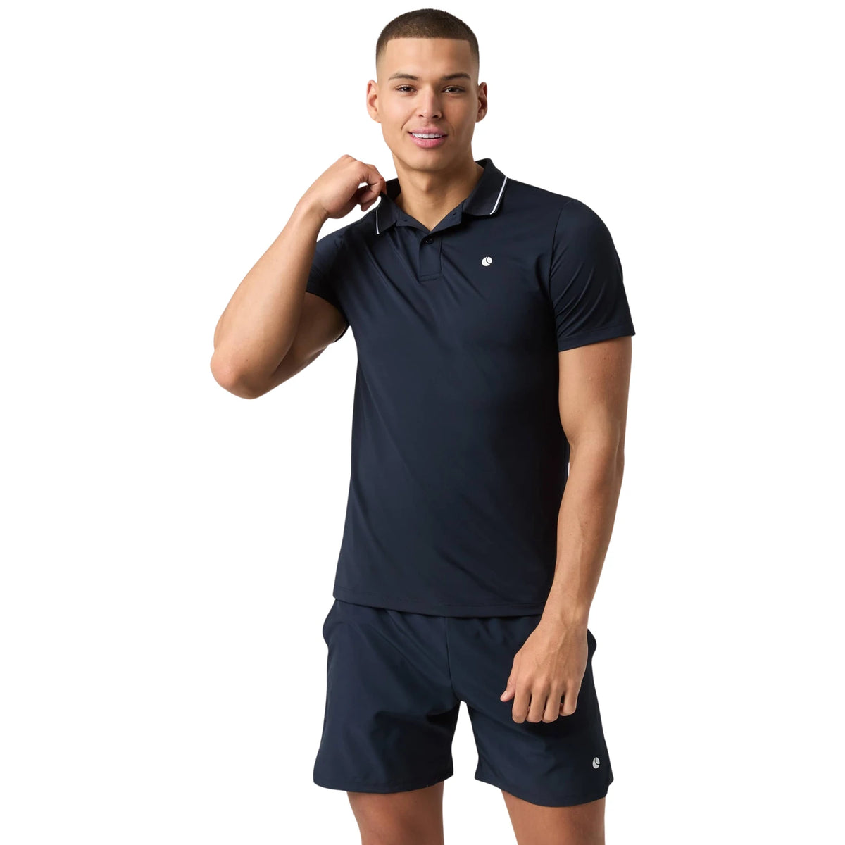 Björn Borg Ace Polo Shirt Night Sky - op model