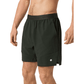 Zijaanzicht van de donkergroene Bjorn Borg Ace Pro short met wit logo op de pijp
