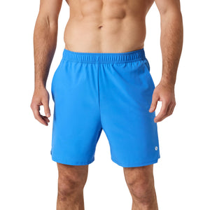 Bjorn Borg Ace Racquet short voor heren in blauw, vooraanzicht op model