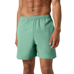 Bjorn Borg Ace Racquet short voor heren in mintgroen, vooraanzicht op model