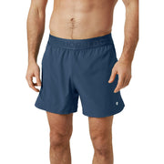 Bjorn Borg Ace short voor heren in staalblauw, gedragen vooraanzicht