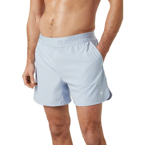 Bjorn Borg Ace short voor heren in lichtblauw, gedragen vooraanzicht