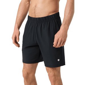 Bjorn Borg Ace sportshort voor heren in zwart, gedragen vooraanzicht
