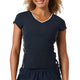 Björn Borg Ace V - Neck T-Shirt Navy - 