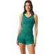 Groene Bjorn Borg Ace tanktop met V-hals en bijpassende groene short