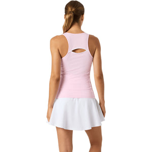 Achterzijde van de lichtroze Bjorn Borg Ace tanktop met witte rok