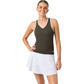 Björn Borg Ace V Neck Tank Top Grey - 