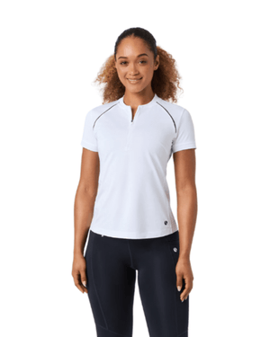 Björn Borg Ace Zip Polo Shirt W White - 