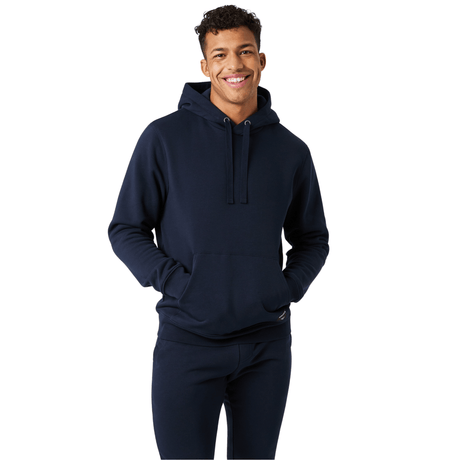 Bjorn Borg Centre hoodie voor heren in marineblauw, gedragen vooraanzicht