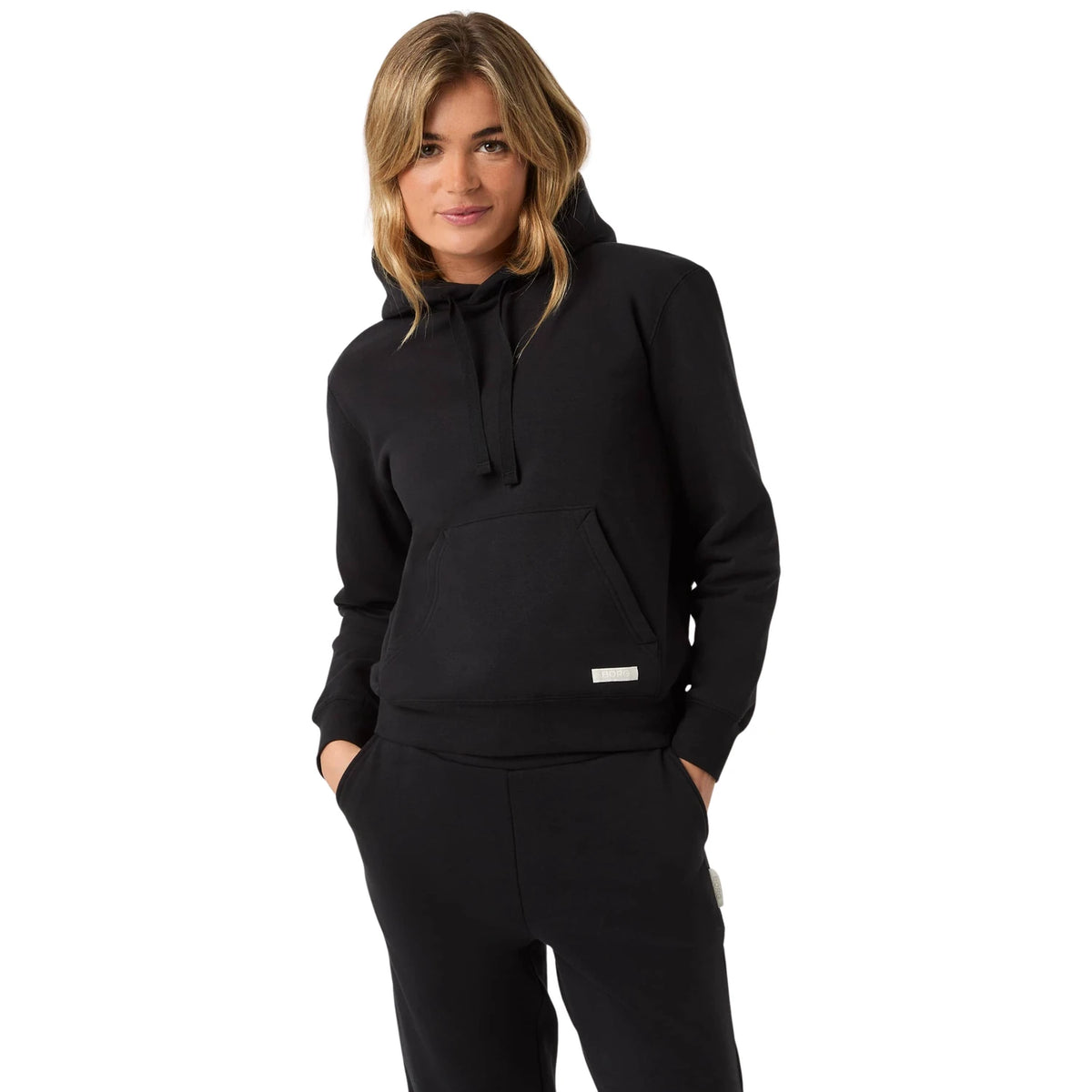 Björn Borg Centre Hoodie W Black Beauty - op model