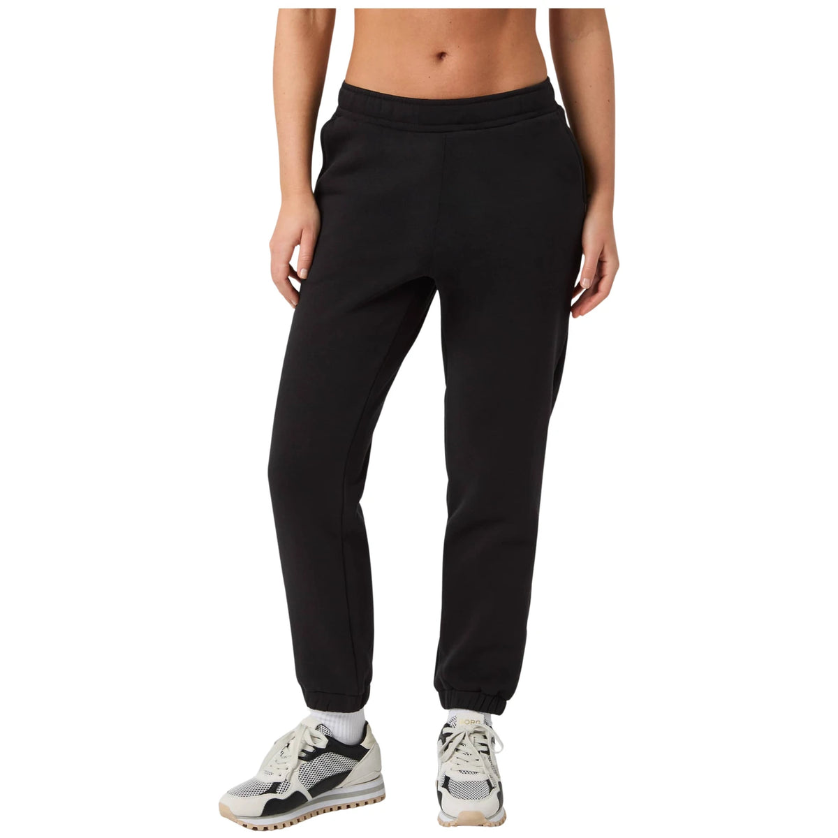 Björn Borg Centre Sweatpants W Black Beauty - ten voeten uit op model