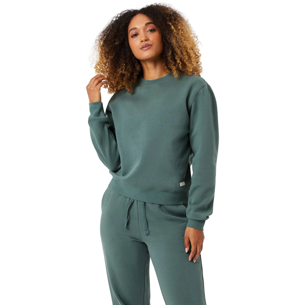 Björn Borg Centre Sweatshirt W Balsam Green - op model