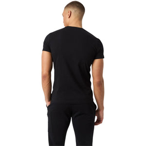 Achterzijde van het zwarte Bjorn Borg Centre T-shirt, gedragen door een model