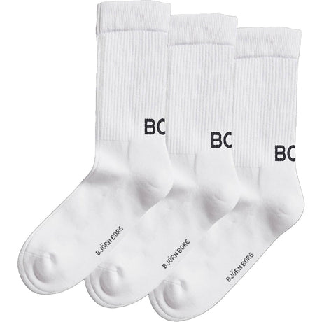 Björn Borg Core Crew Polyamide Sock White (3 Pack) - 