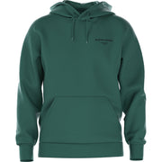 Productfoto vooraanzicht van de donkergroene Bjorn Borg Essential 1 Hoodie met kangoeroezak
