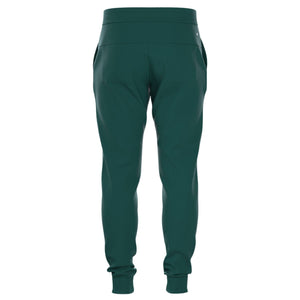 Donkergroene Bjorn Borg Essential 1 Pants met brede tailleband en smalle pijpen