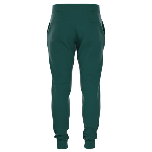 Donkergroene Bjorn Borg Essential 1 Pants met brede tailleband en smalle pijpen