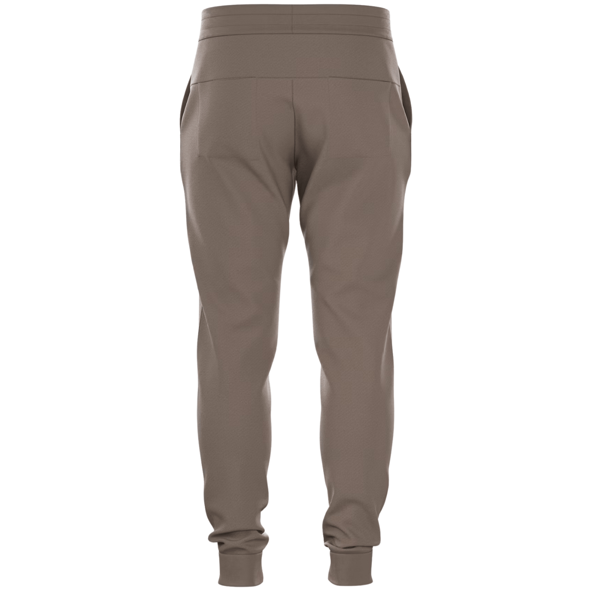 Taupekleurige Bjorn Borg Essential 1 Pants met brede tailleband en elastische enkelboorden