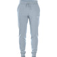 Vooraanzicht van de lichtblauwe Bjorn Borg Essential 1 Pants met trekkoord in de taille