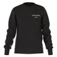 Zwarte Bjorn Borg Essential 1 sweater voor heren met wit logo op de borst