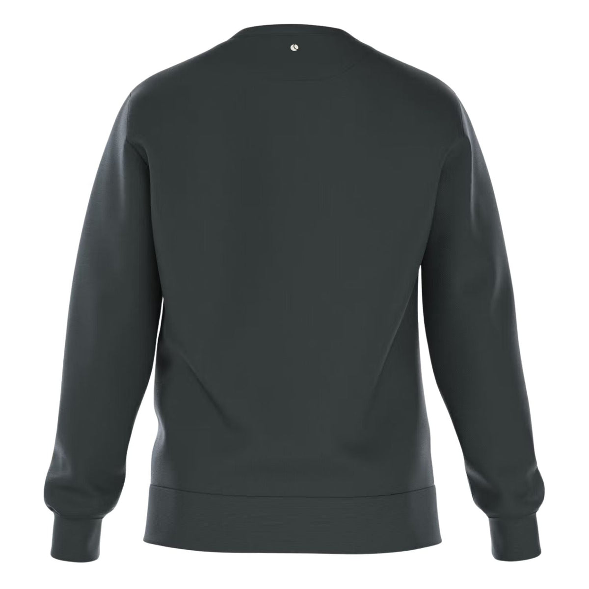 Achterzijde van de donkergroene Bjorn Borg Essential 1 sweater voor heren